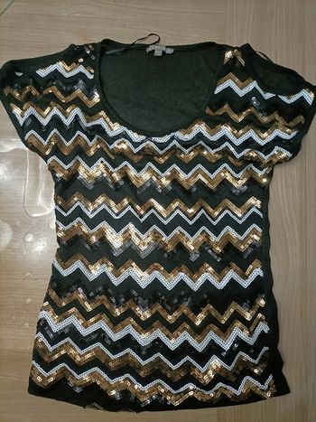 T-shirt à sequins