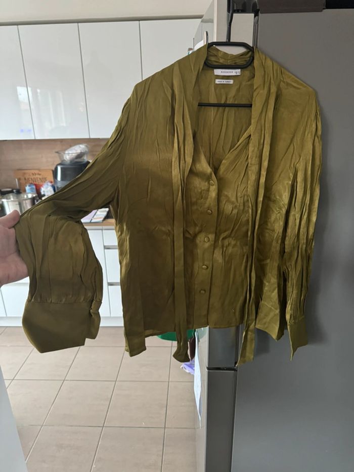 Blouse satinée reserved - photo numéro 3