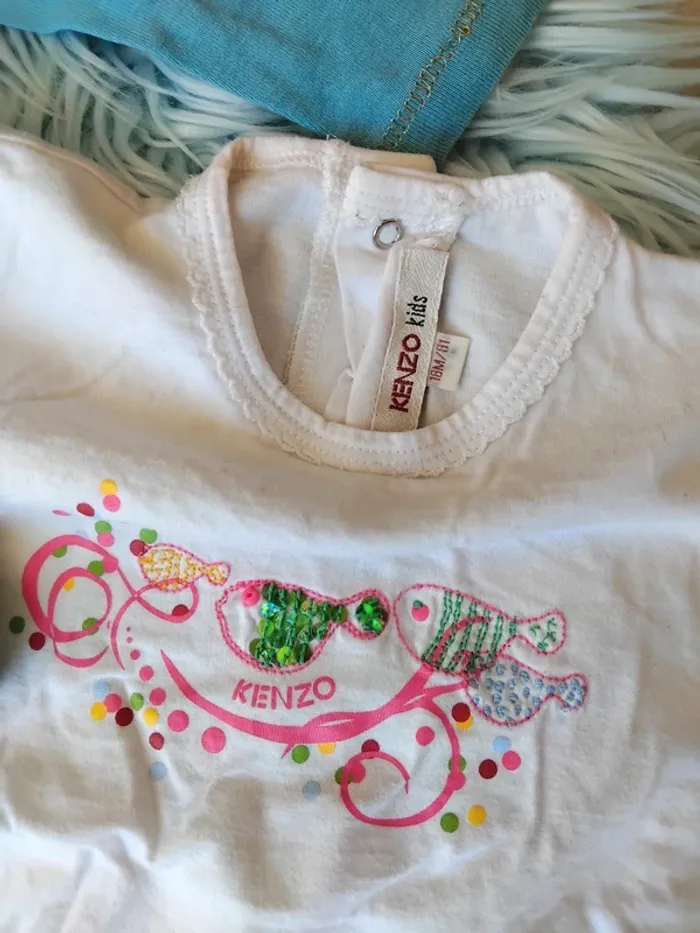 🧸 lot tee shirt fille 18 mois - photo numéro 2