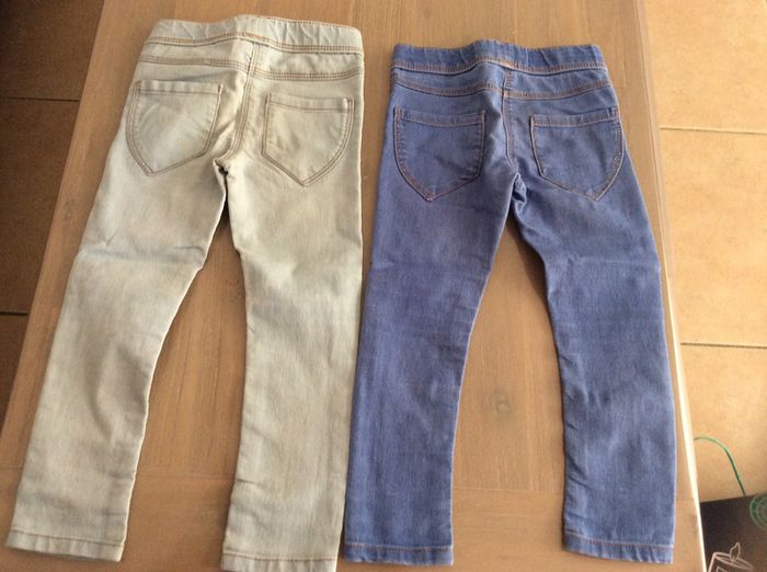 Lot 2 jeggings kiabi - photo numéro 4
