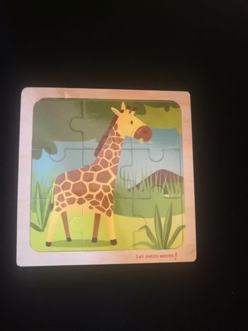 Puzzle en bois 9 pièces