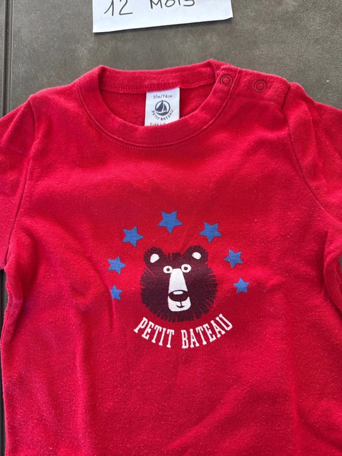 TEE shirt petit bateau garçon