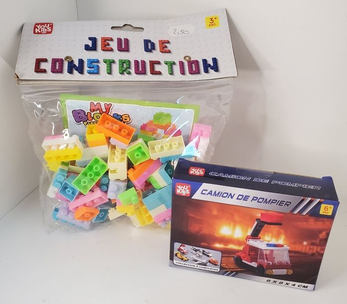Lot jeux de briques lego