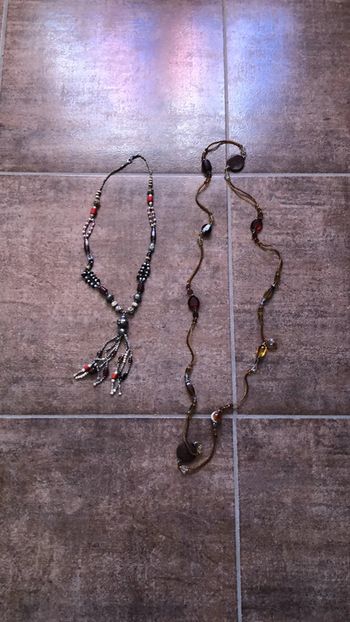 Lot de colliers fantaisies