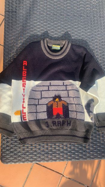 Pull en laine 8 ans J.Raph Albertville
