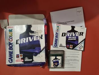 jeu game boy DRIVER avec boite et notice