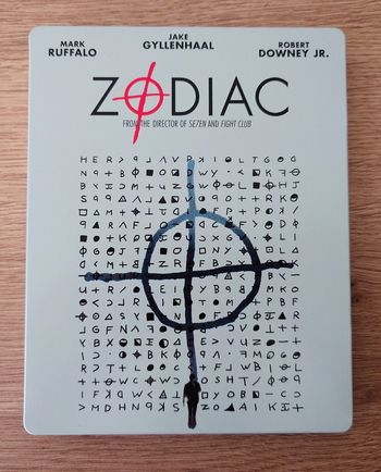 Zodiac steelbook Blu-ray