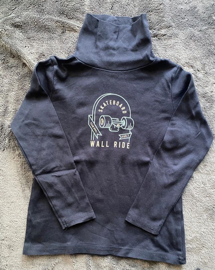 Teeshirt col roulé 5 ans