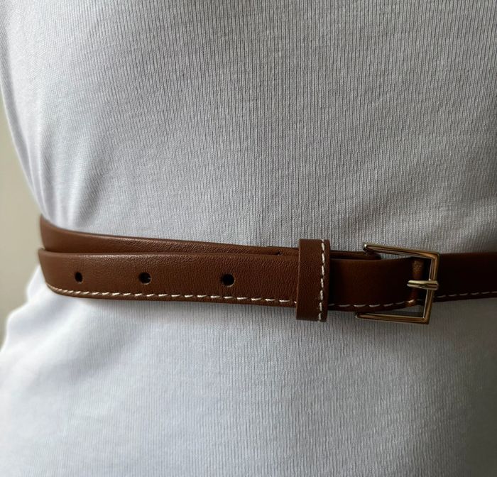Ceinture en cuir Maison Boinet - photo numéro 2