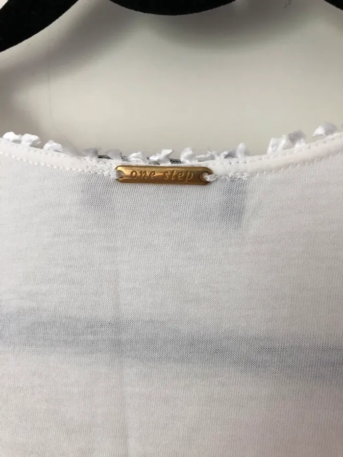 Débardeur blanch fluide One Step taille 38 - photo numéro 8