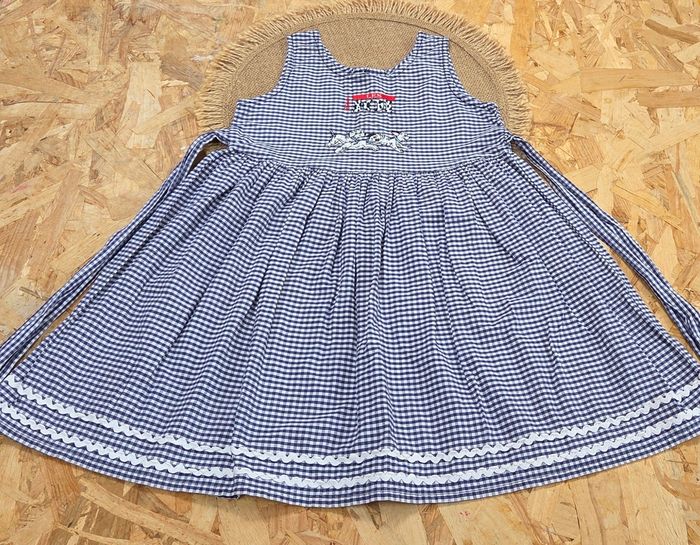 Robe imprimé vichy Disney