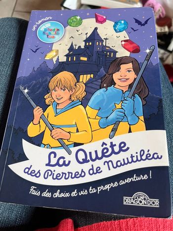 Livre la quête des pierres de Nautiléa