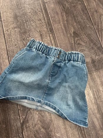 Jupe fille en jean 24 mois