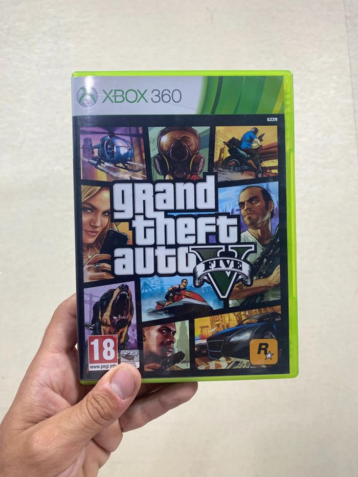 🎮 Grand Theft Auto V - Xbox 360 (Complet)