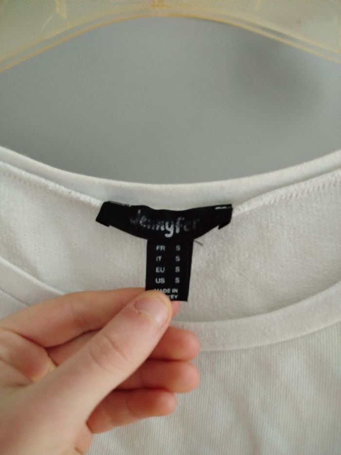 Sweat blanc LONDON taille S Jennyfer - photo numéro 3