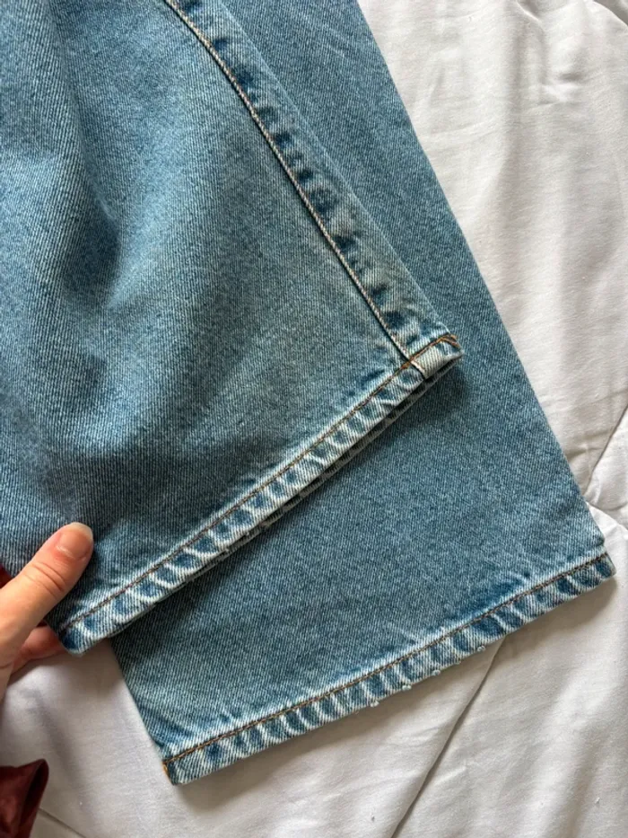 Jean vintage Rica Lewis RL70 relaxed fit droit regular straight bleu clair taille 50/2XL 90s homme - photo numéro 13