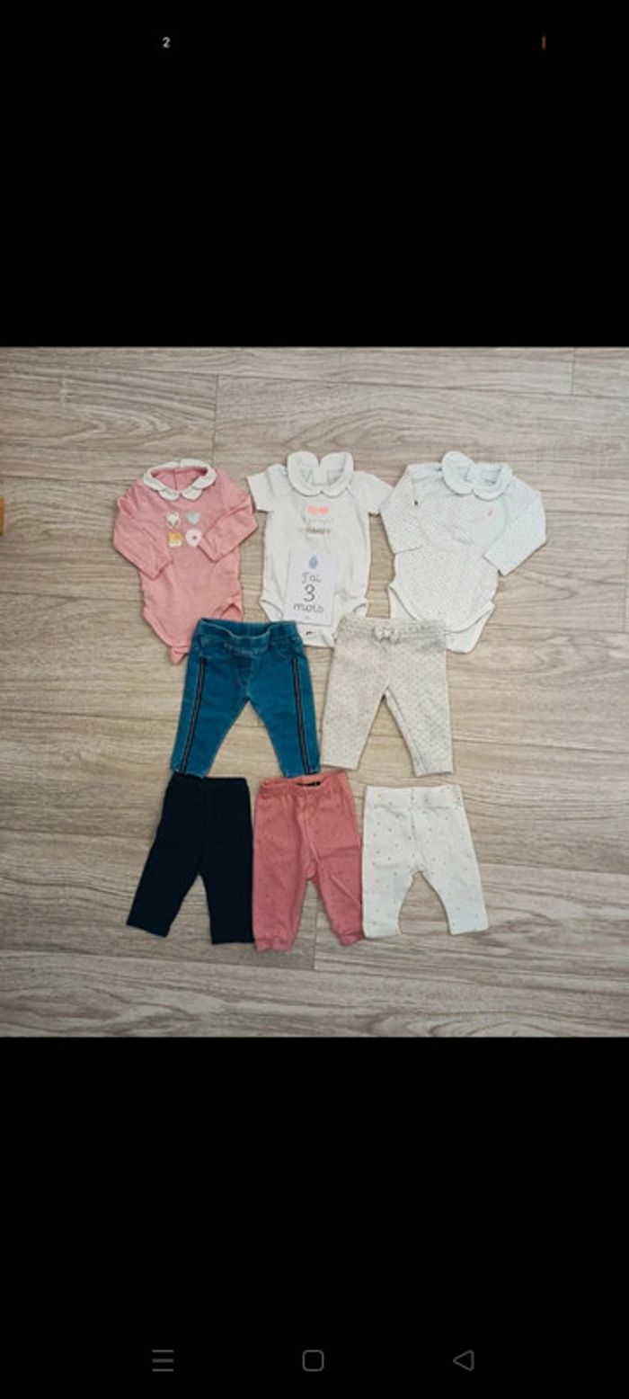 Lot bébé fille 3 mois 36 pièces - photo numéro 14