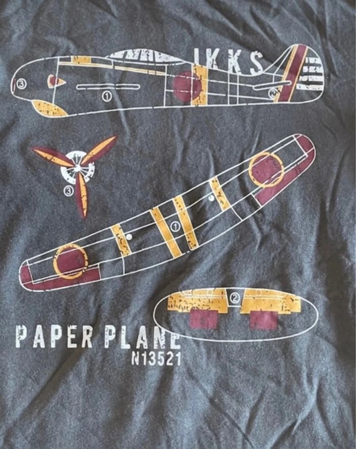 Tee shirt reversible ikks taille 8 ans neuf avec étiquettes - photo numéro 2