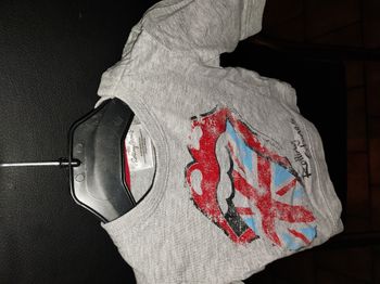 Tee shirt gris - Rolling Stones