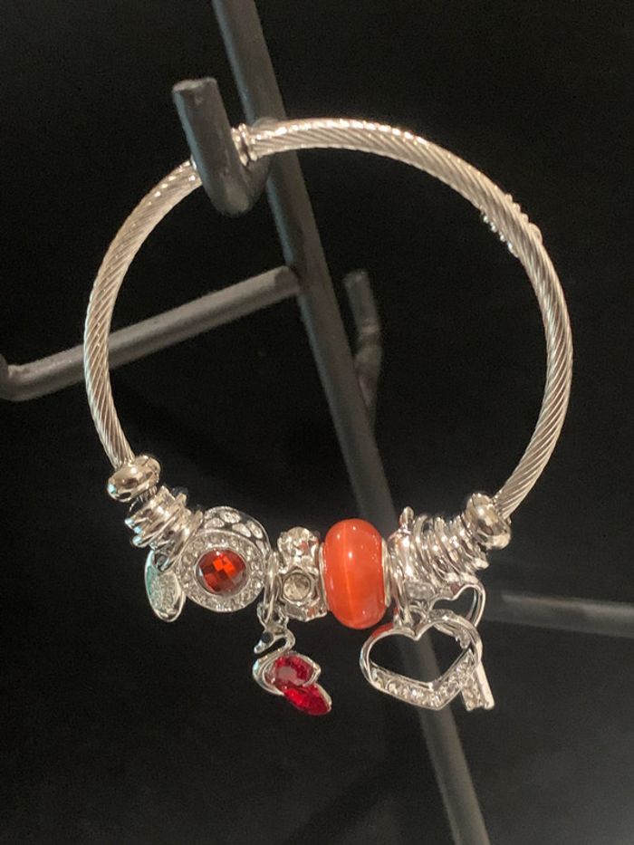 Bracelet jonc acier inoxydable