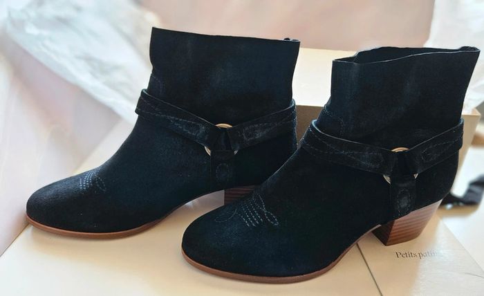 Bottines garrett noir sezane - photo numéro 2