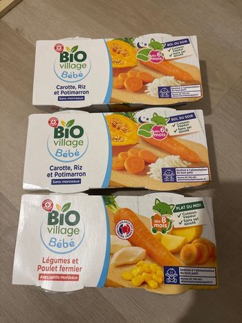 Pot bébé bio village