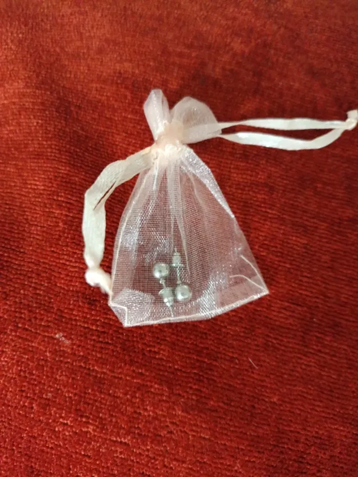 Boucles d'oreilles perle - photo numéro 3