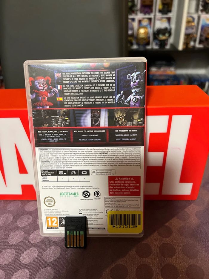 Jeu Nintendo Switch five nights at freddy s - photo numéro 2
