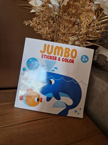 Livre jumbo avec stickers
