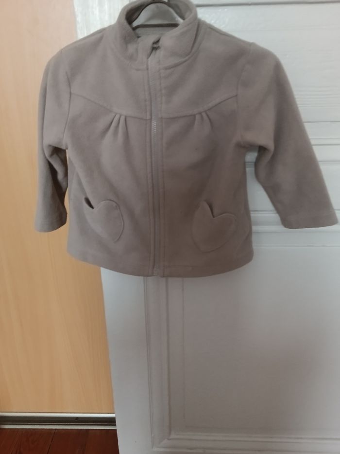Gilet kidkanai taupe