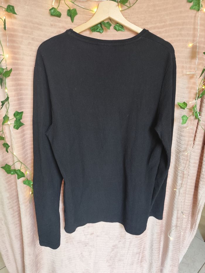 Pull noir Smog L - photo numéro 2