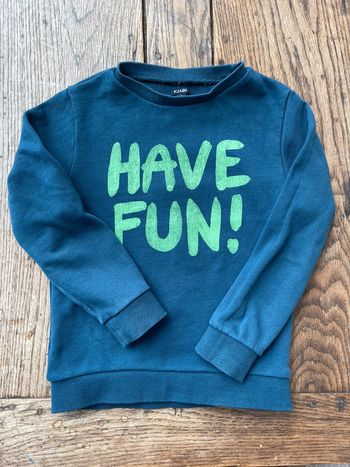 Sweat bleu - Kiabi - 6 ans