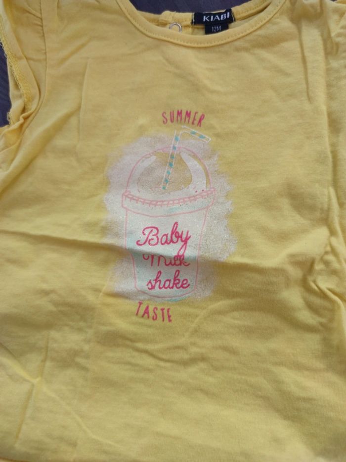 Tee shirt jaune - photo numéro 2