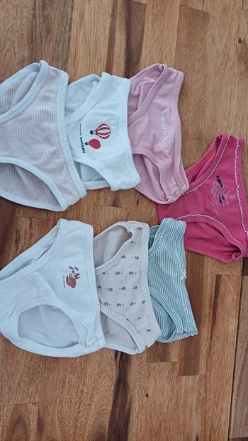 Lot 7 culottes petit bateau 2 ans