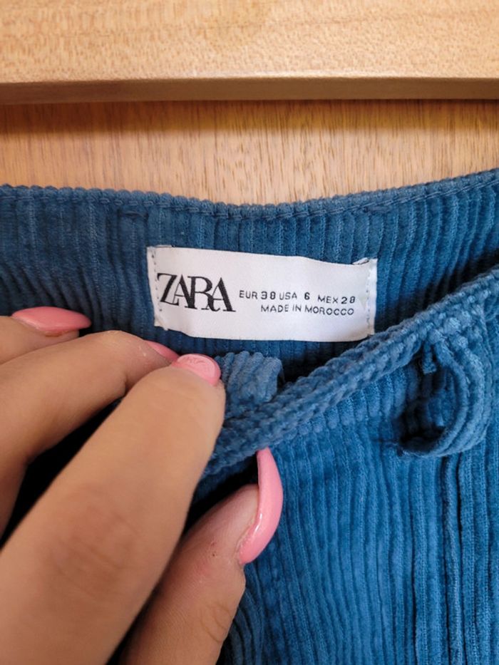 Pantalon évasé femme Zara taille 38 - photo numéro 2