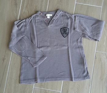 Pull col V de chez Vert Baudet