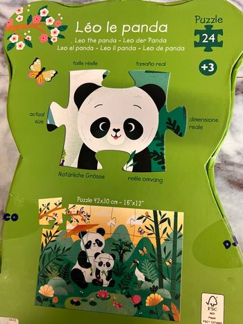 Puzzle panda Djeco 24 