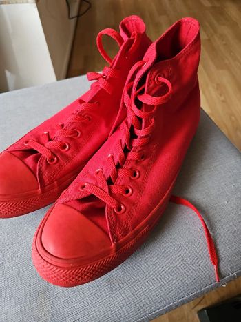 🔥Converse All Star Chuck Taylor Red T.43 👟