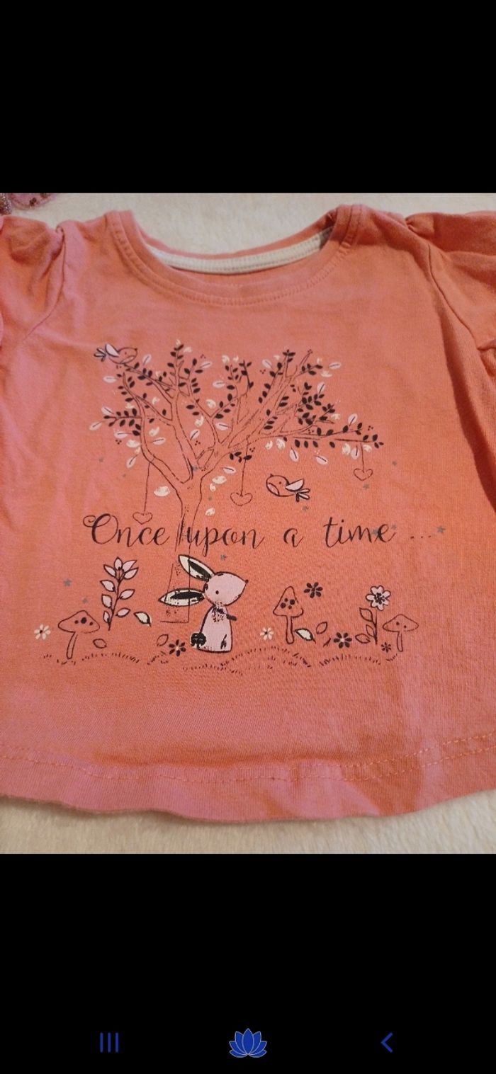 T.shirt bébé taille 9 mois - photo numéro 2