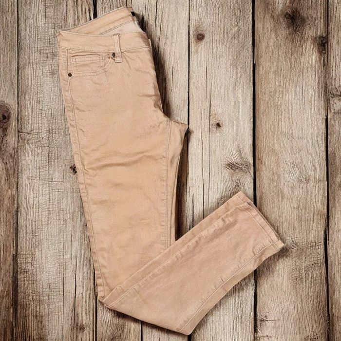 🌸 Pantalon / Jean abricot pailleté promod - Taille 38 🌸