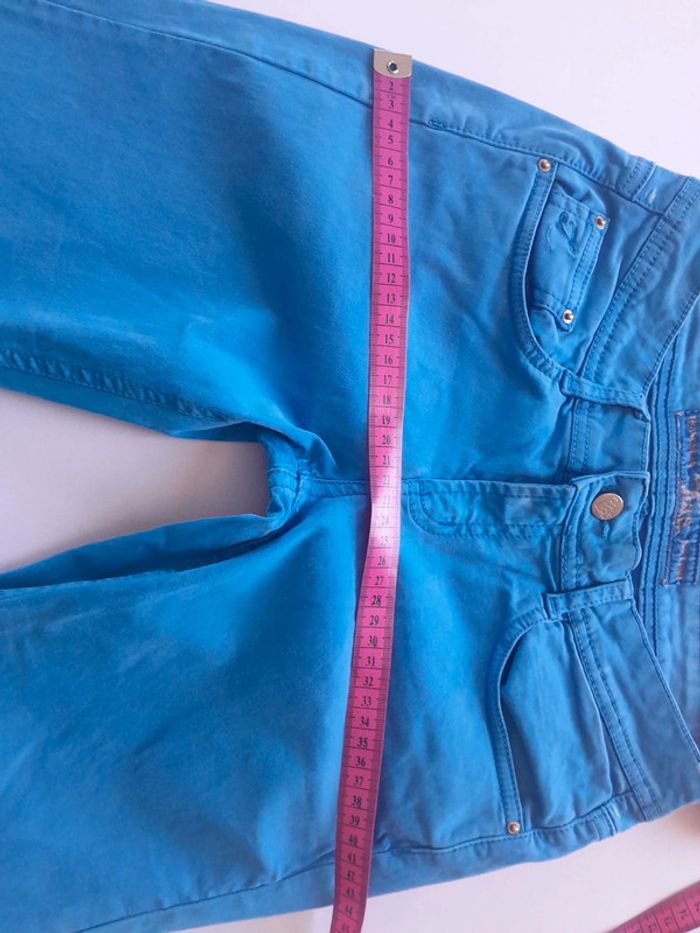 Jean coton slim taille basse lois 38 - photo numéro 11