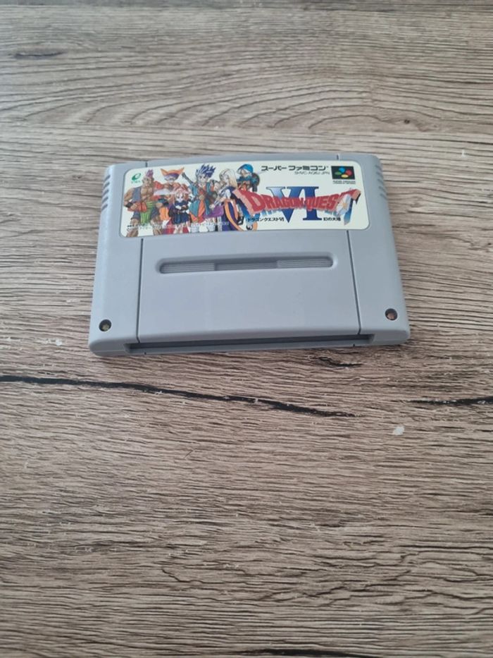 Dragon quest 6 super famicom nintendo en loose - photo numéro 1