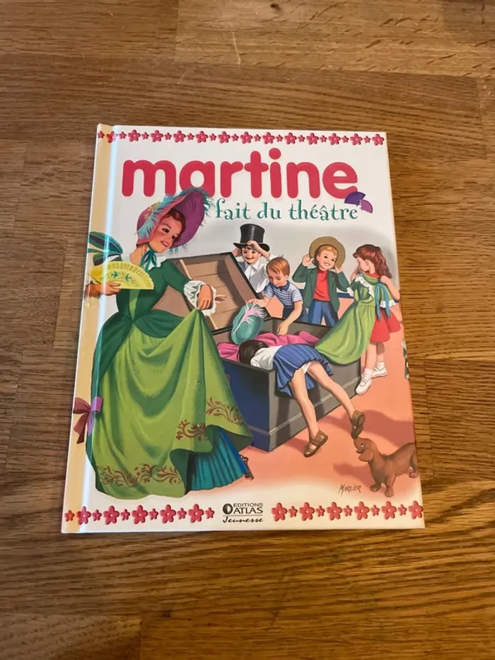 Livre Martine fait du théâtre