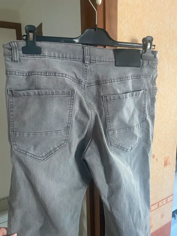 Jean homme gris – Taille 42 – Style urbain pour une rentrée au top 👖 - photo numéro 6