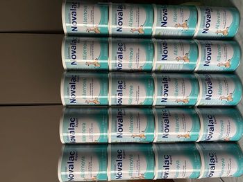 20 boites lait novalac allernova sans proteines de vache