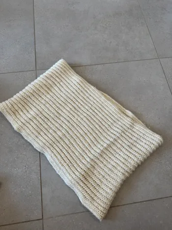 Echarpe crème Pimkie Infinity, bon état