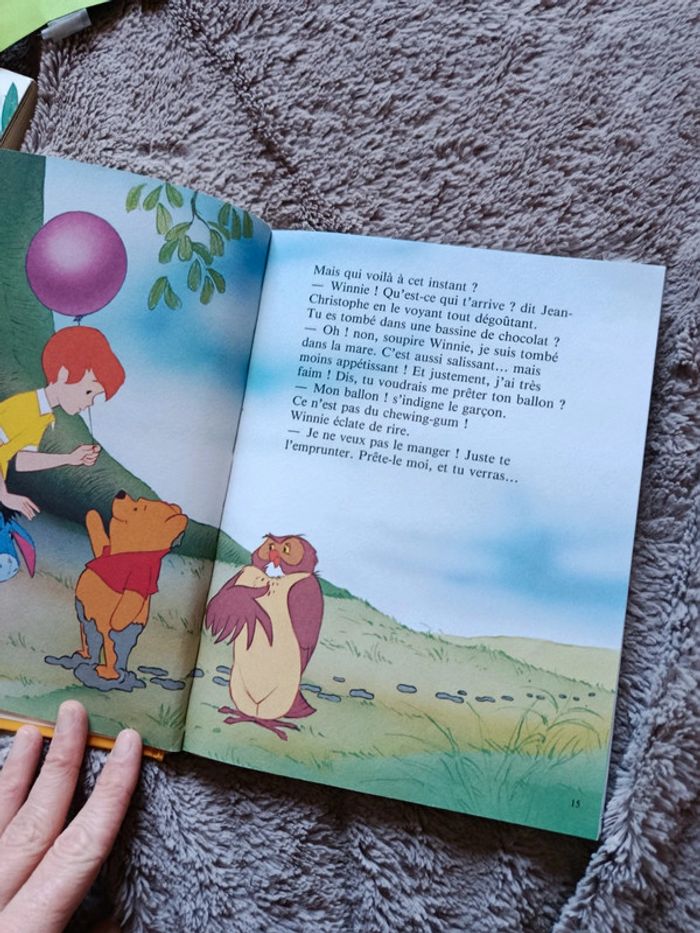 livre grand format Disney Winnie l'Ourson - photo numéro 2