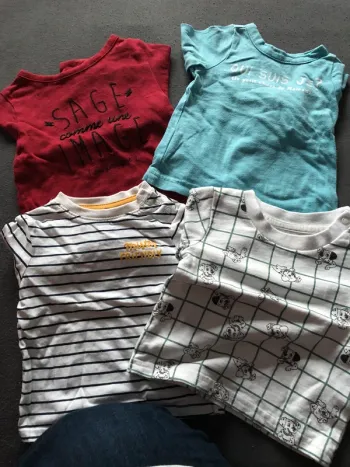 T shirt longue manche 62 cm