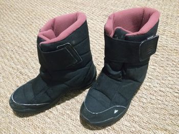 Bottes de neige noires  36 Decathlon