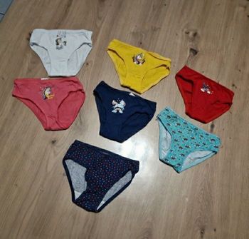 Lot de 7 culottes 2-3 ans